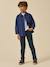 Veste en twill garçon Bleu 5 - vertbaudet enfant 