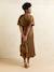 Robe longue satinée grossesse bronze 3 - vertbaudet enfant 