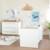 Chambre bébé évolutive - lit + commode à langer lumo Blanc - chêne artisan 1 - vertbaudet enfant 