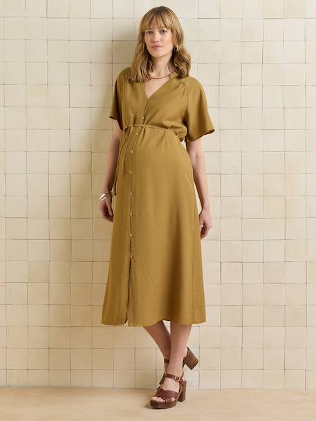 Robe grossesse et allaitement bronze 1 - vertbaudet enfant 