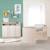 Chambre bébé évolutive - lit + commode à langer elva Cachemire - noyer de virginie 1 - vertbaudet enfant 