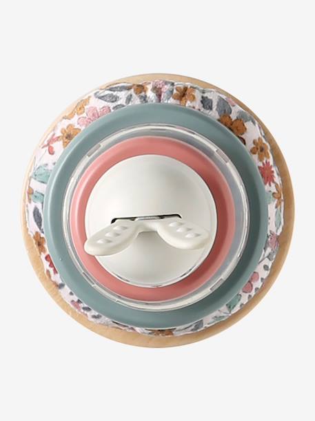 Tour à empiler lapin en bois FSC® Rétro Flower 4 - vertbaudet enfant 