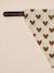 Bandana chien coton blanc imprimé+carreaux beige+marron imprimé 13 - vertbaudet enfant 