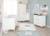 Chambre bébé complète - lit évolutif + commode à langer et armoire leon Blanc - chêne othello 1 - vertbaudet enfant 