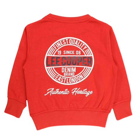 Sweat enfant imprimé Rouge 5 - vertbaudet enfant 