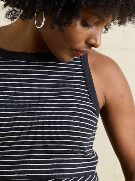 Robe débardeur longue allaitement noir 5 - vertbaudet enfant 