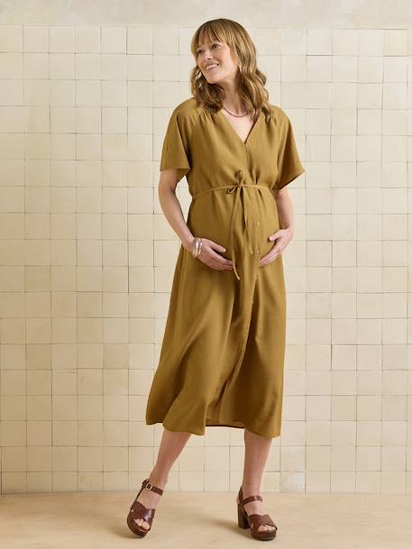 Robe grossesse et allaitement bronze 2 - vertbaudet enfant 