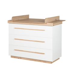 Chambre et rangement-Commode évolutive avec extension à langer amovible lumo