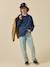 Sweat-polo garçon - coton biologique Indigo 5 - vertbaudet enfant 