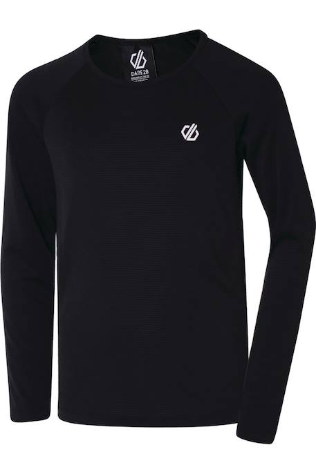 Ensemble sous-couche thermique tshirt et legging elate iii Noir 4 - vertbaudet enfant 