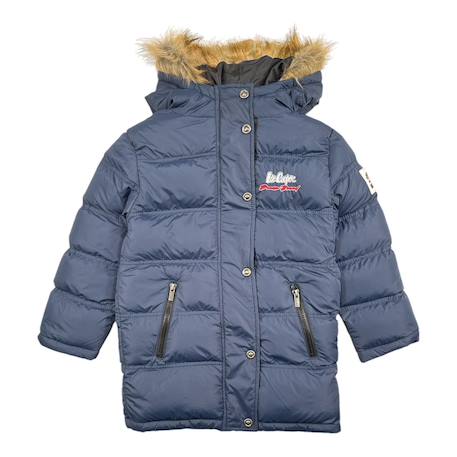 Parka garçon Marine+Noir 3 - vertbaudet enfant 