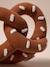 Jouet chien tissu bretzel noisette 2 - vertbaudet enfant 