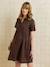 Robe chemise grossesse chocolat 2 - vertbaudet enfant 