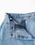 Jupe-short en jean à ourlet effiloché Bleu 3 - vertbaudet enfant 