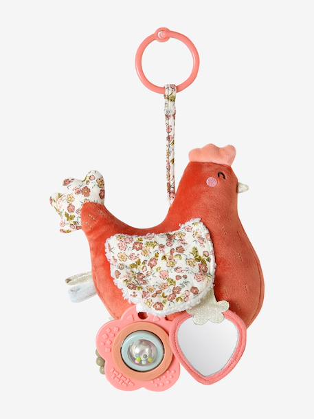 Peluche à suspendre poule Cocotte 3 - vertbaudet enfant 