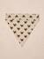 Bandana chien coton blanc imprimé+carreaux beige+marron imprimé 11 - vertbaudet enfant 