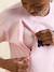 T-shirt manches courtes allaitement coton bio rose 4 - vertbaudet enfant 