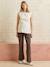 Pantalon droit grossesse chocolat 1 - vertbaudet enfant 