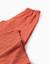 Pantalon à jambe large en broderie anglaise Orange 3 - vertbaudet enfant 