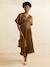 Robe longue satinée grossesse bronze 1 - vertbaudet enfant 