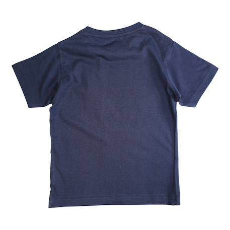 T-shirt manches courtes garçon imprimé Marine 3 - vertbaudet enfant 