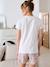 Ensemble 4 pièces homewear grossesse et allaitement Pack pyjama fleuri+vert sauge 15 - vertbaudet enfant 