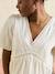Blouse grossesse col V écru 1 - vertbaudet enfant 