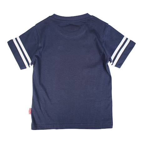 T-shirt manches courtes garçon imprimé Marine 3 - vertbaudet enfant 