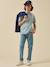 Chino light garçon Celadon+Indigo+Menthe+Orage+Rouge 11 - vertbaudet enfant 