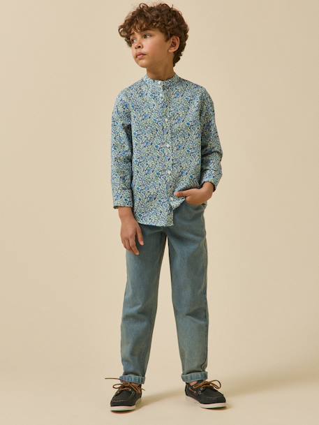 Chemise en tissu liberty - collection fêtes et mariages Liberty ava 5 - vertbaudet enfant 