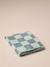 Housse matelas coton rectangle carreaux bleu+rayé blanc 3 - vertbaudet enfant 