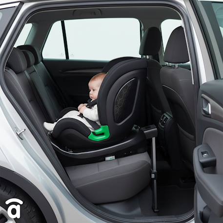 Siège auto upperfix Gris+Noir 2 - vertbaudet enfant 
