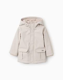 Bébé-Manteau, combipilote, nid d'ange-Manteau-Parka en caoutchouc rembourrée à capuche