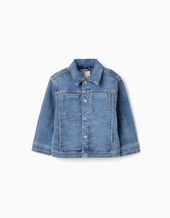 Veste en jean avec quatre poches  - vertbaudet enfant