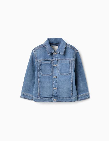 Garçon-Veste en jean avec quatre poches