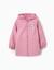 Parka en caoutchouc à capuche et imprimé stitch Rose foncé 2 - vertbaudet enfant 