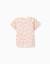 T-shirt en coton à motif caméléon Beige clair 1 - vertbaudet enfant 