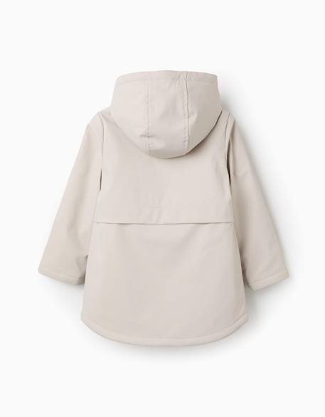 Parka rembourrée avec capuche et doublure Gris clair 4 - vertbaudet enfant 
