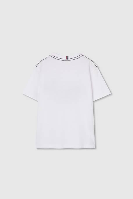 T-shirt enfant coton  baleine Blanc 2 - vertbaudet enfant 