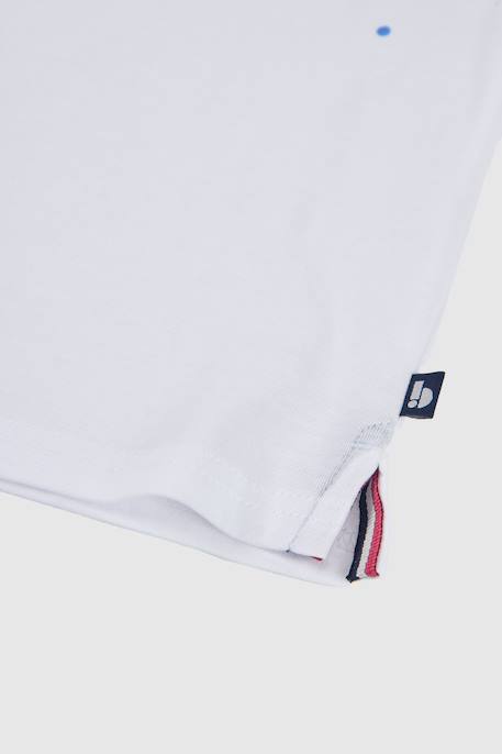 T-shirt enfant coton  baleine Blanc 4 - vertbaudet enfant 