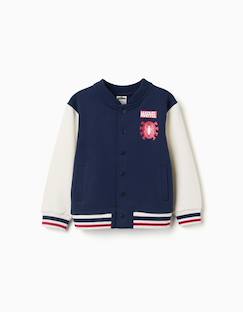 Blouson aviateur en coton peigné spider-man  - vertbaudet enfant