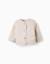 Veste matelassée réversible en coton Gris clair 1 - vertbaudet enfant 