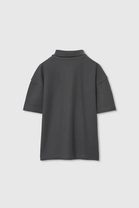 Polo enfant Gris 2 - vertbaudet enfant 