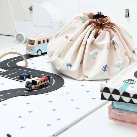 Tapis et sac de rangement big cars Multi-coloured 5 - vertbaudet enfant 
