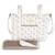 Sac crossbody botton fleurs Beige 3 - vertbaudet enfant 
