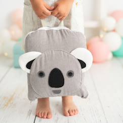 Linge de maison et décoration-Linge de lit enfant-Couverture, édredon-Couverture de voyage coussin koala enfant