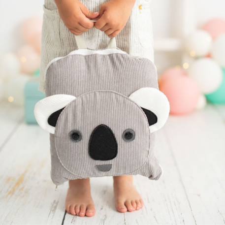 Couverture de voyage coussin koala enfant Grey 1 - vertbaudet enfant 