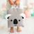 Couverture de voyage coussin koala enfant Grey 1 - vertbaudet enfant 