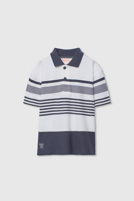 Garçon-Polo enfant coton rayé