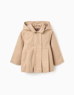 Bébé-Manteau, combipilote, nid d'ange-Parka à plis et capuche amovible
